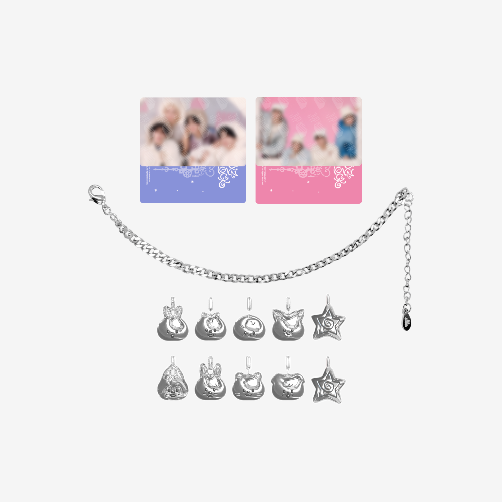 PRE-ORDER Stray Kids SKZOO Custom Bracelet : For 5th Fanmeeting 5'CLOCK