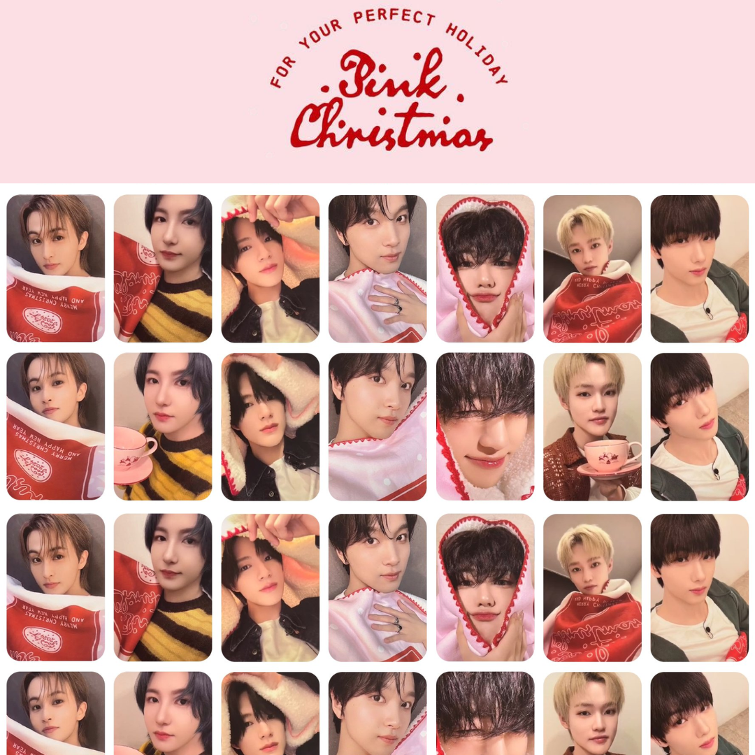 NCT DREAM 2024 Pink Christmas Photocards