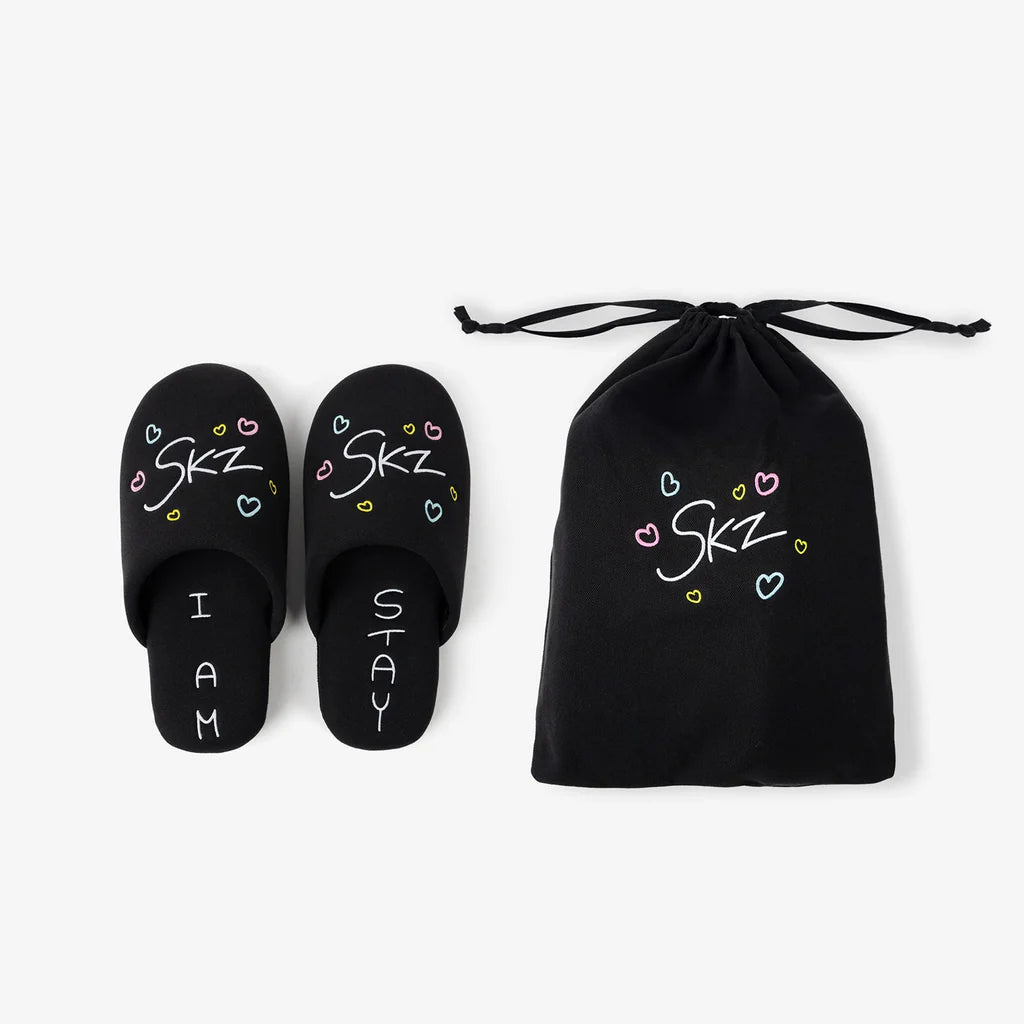 Stray Kids World Tour DominATE Japan Room Shoes with Pouch Produced By HAN