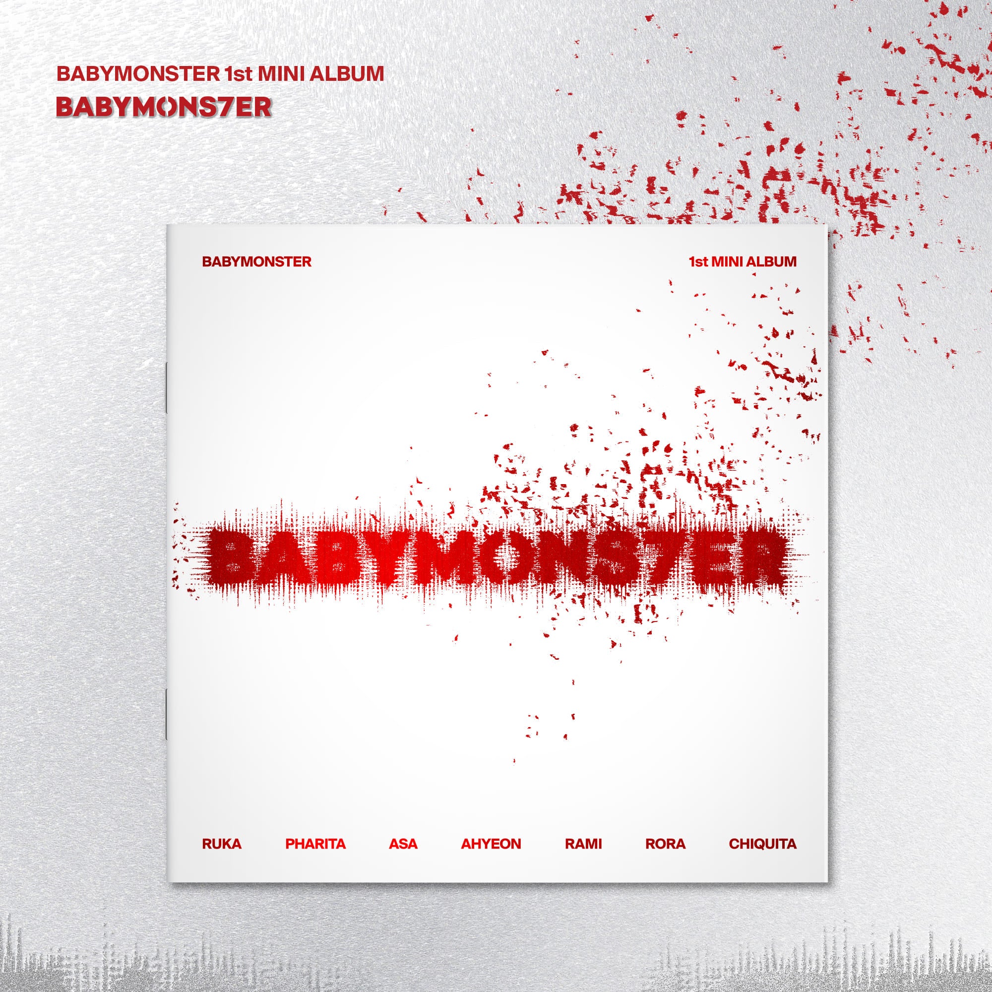 BABYMONSTER 1st Mini Album BABYMONS7ER + Aladin POB