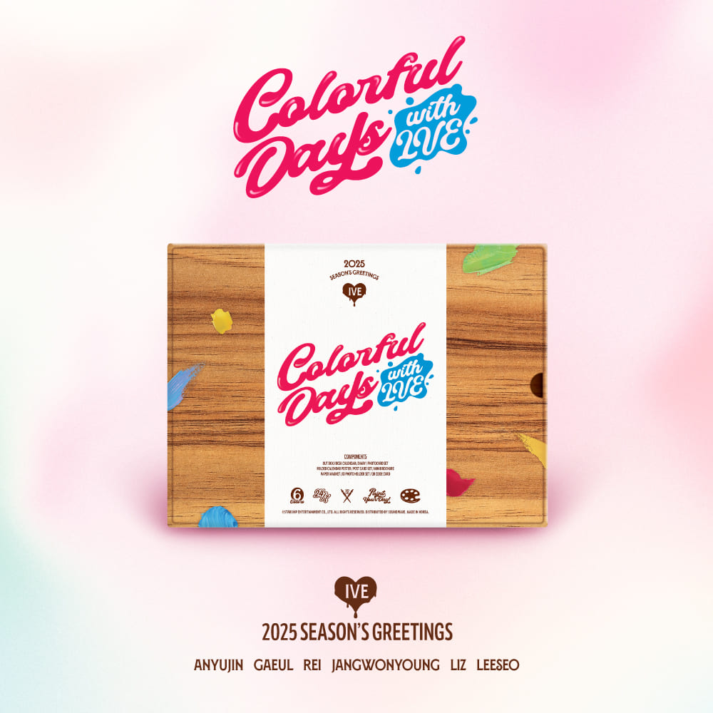 IVE 2025 Season's Greetings Colorful Days with IVE