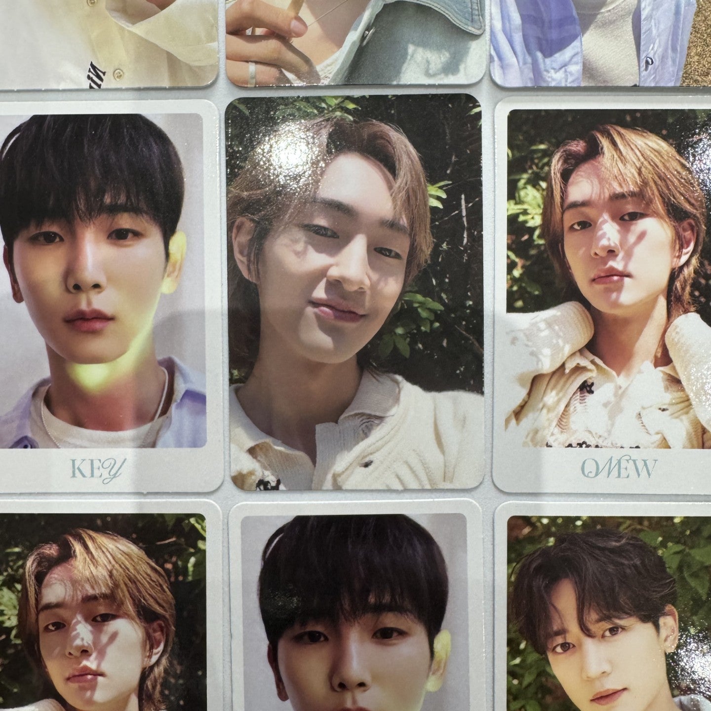 SHINEE 15th Anniversary The Moment of Shine Photocards Concept Version