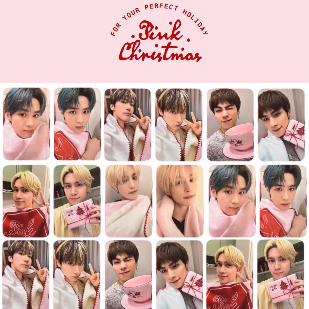 WayV 2024 Pink Christmas Photocards