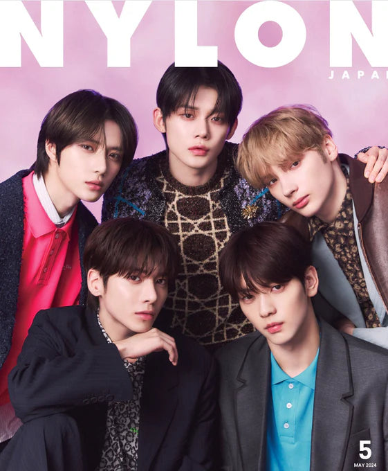 NYLON JAPAN Magazine May 2024 TOMORROW X TOGETHER