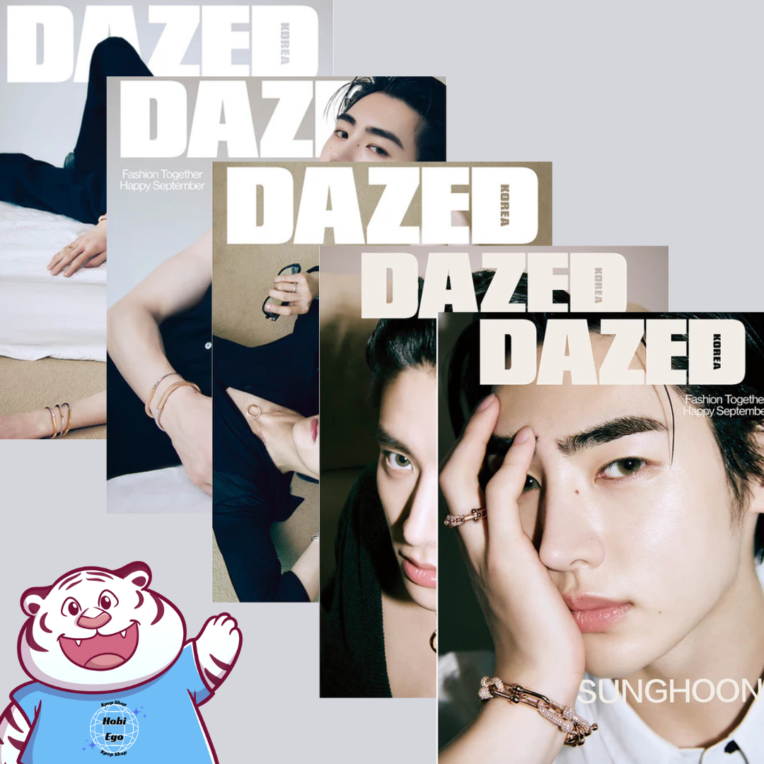 DAZED Magazine September 2024 (Cover: Enhypen Jake and Sunghoon)