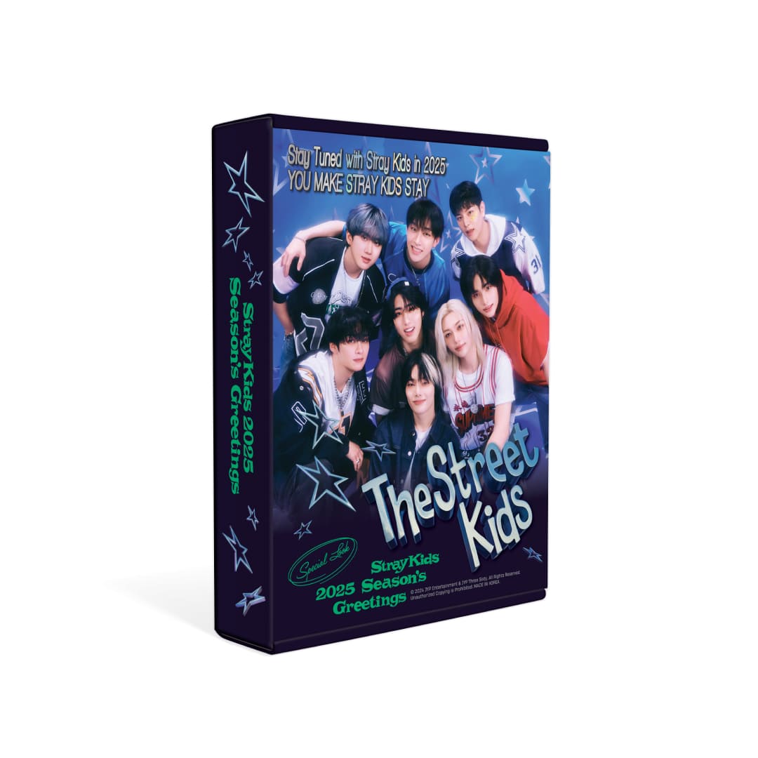 PRE-ORDER STRAY KIDS 2025 Season’s Greetings The Street Kids + JYP SHOP POB