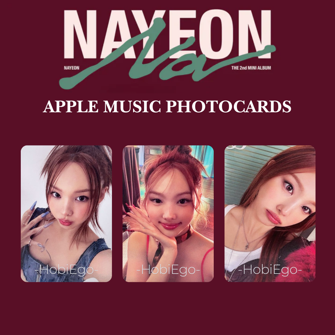 NAYEON (TWICE) 2nd Mini Album NA Apple Music Photocards