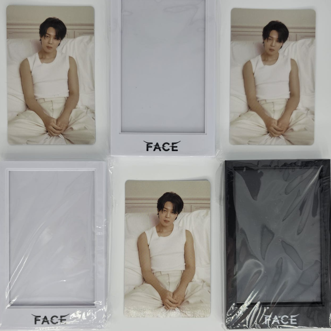 JIMIN (BTS) 1st Solo Album FACE Official Weverse Photocard + Frame