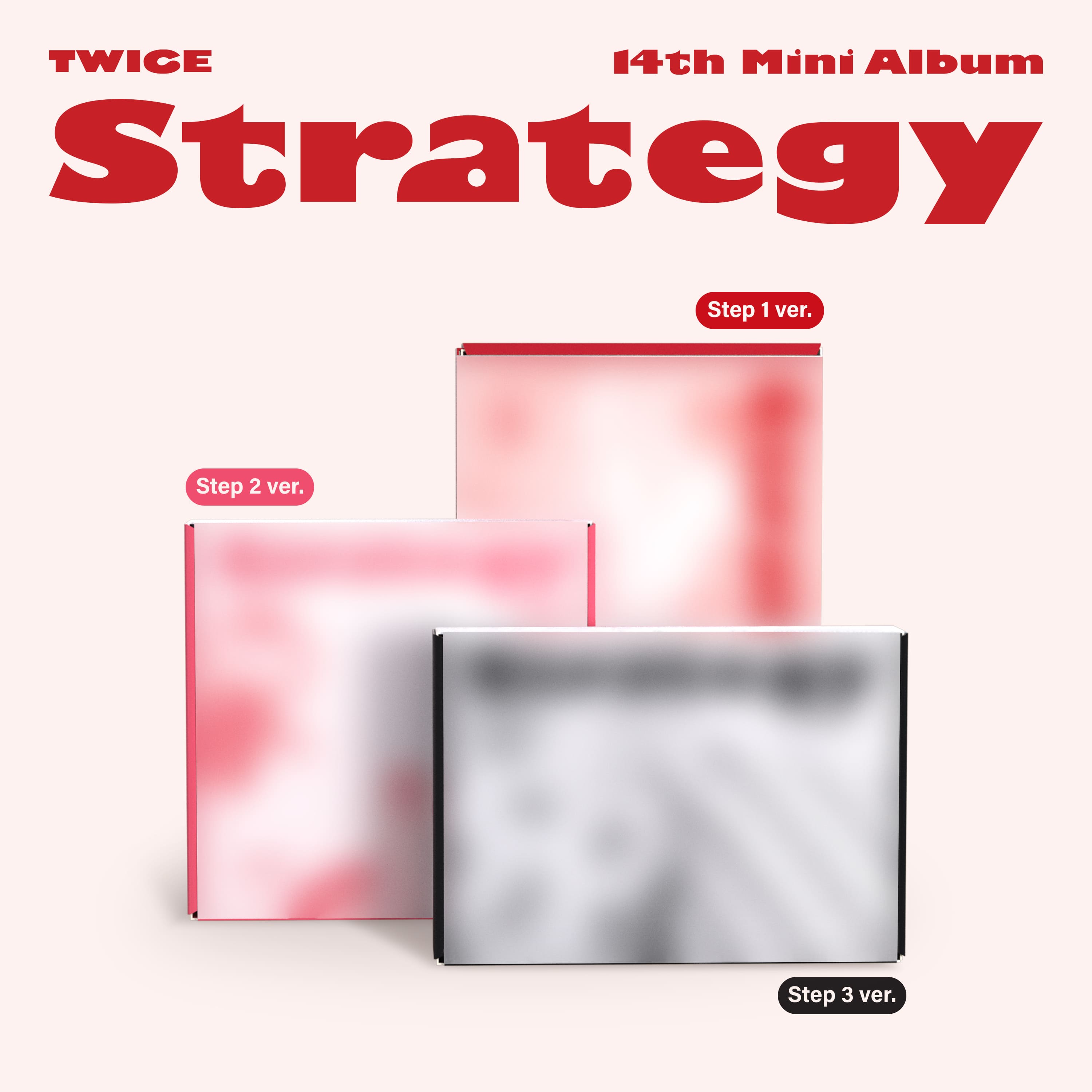 PRE-ORDER TWICE 14th Mini Album STRATEGY