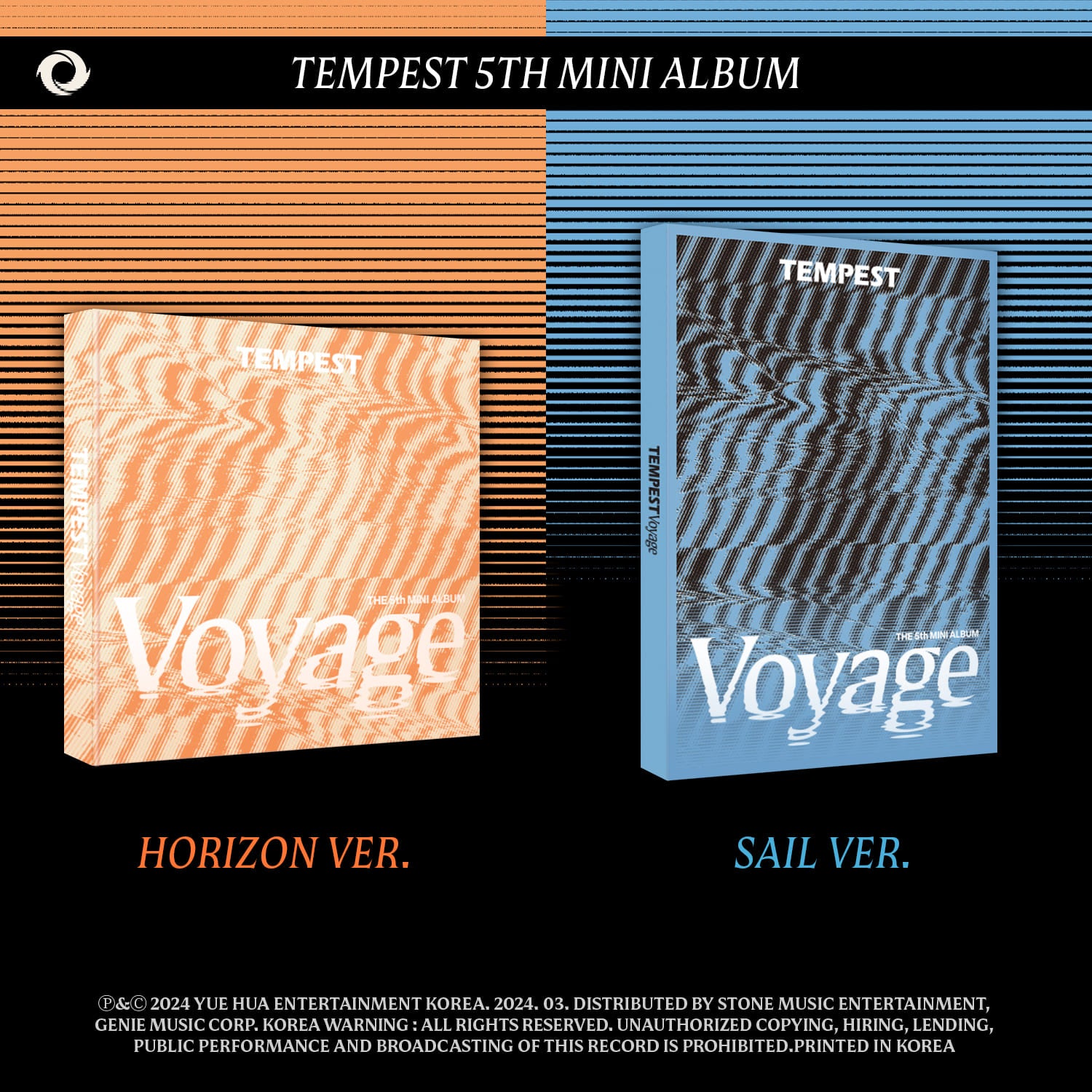 TEMPEST 5th Mini Album TEMPEST Voyage