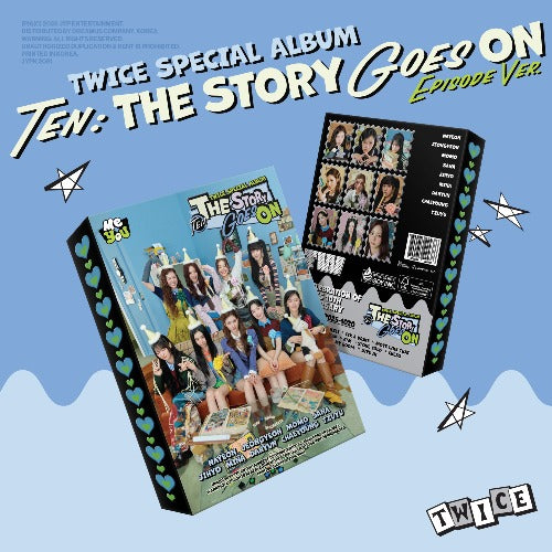 PRE-ORDER TWICE Special Album TEN: The Story Goes On (EPISODE Version)