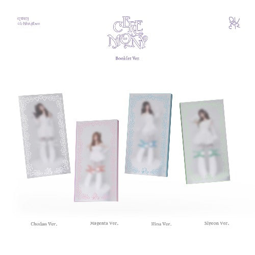 QWER 4th Mini Album CEREMONY (Booklet Version) Random