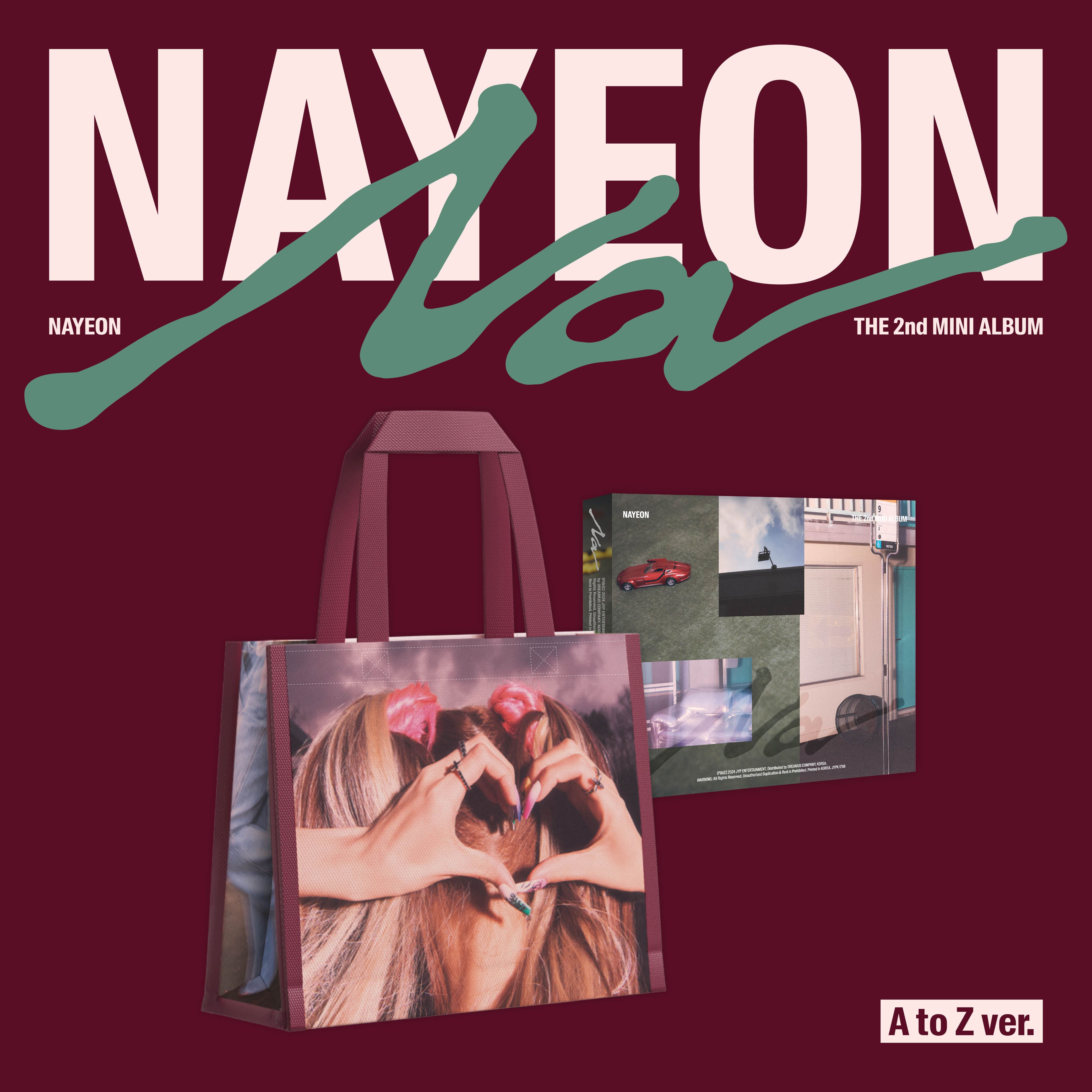 NAYEON (TWICE) 2nd Mini Album NA Limited Edition A to Z Ver.