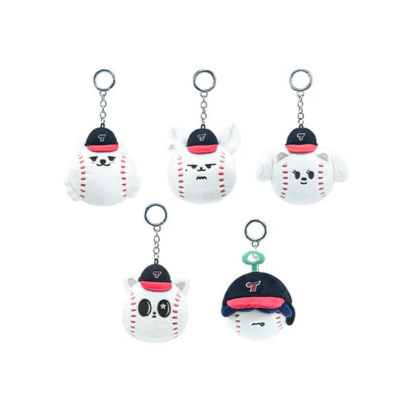 TOMORROW X TOGETHER PPULBATU x LG TWINS Face Plush Keyring