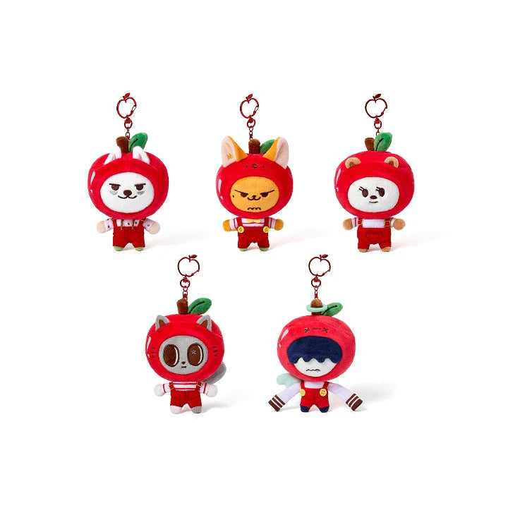 TXT  Hey! APPUL PPULBATU OFFICIAL MD Plush Keyring Apple Version