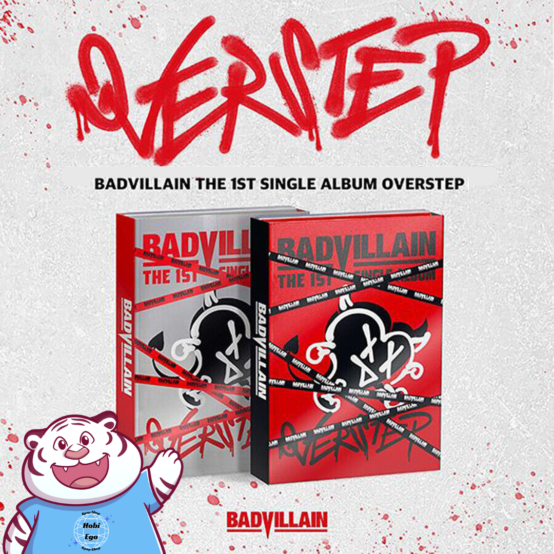 BADVILLAIN 1st Single Album OVERSTEP