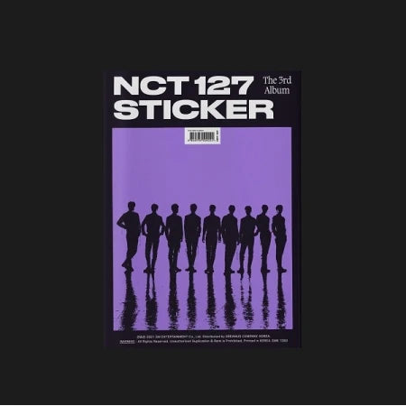 NCT 127 3rd Album Sticker (Sticker Version)