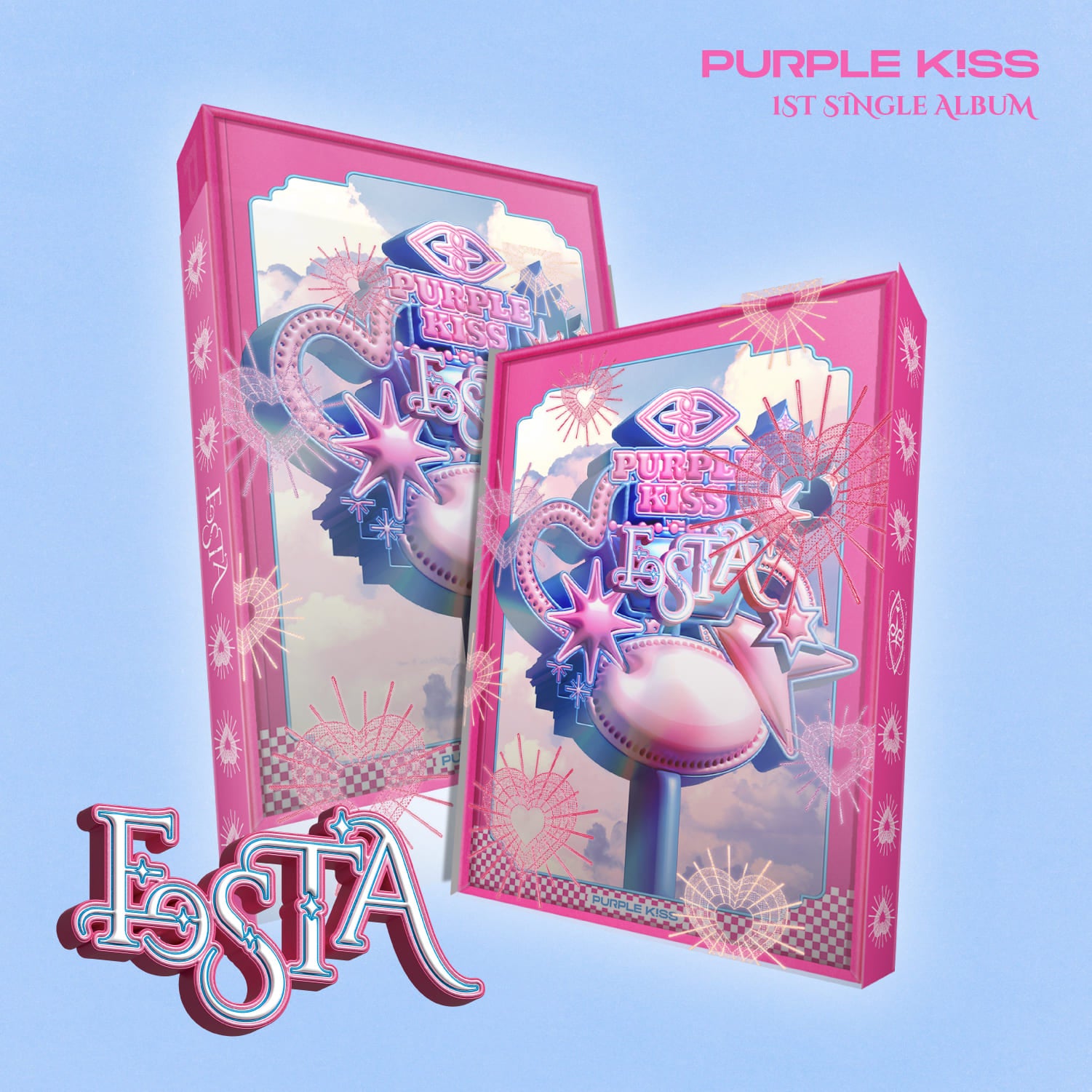 PURPLE KISS 1st Single Album FESTA