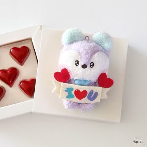 BT21 ILOVEU Minini Plush Keyring