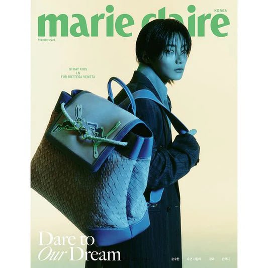 MARIE CLAIRE February 2025 STRAY KIDS I.N – magazines (C / / ) | HobiEgo