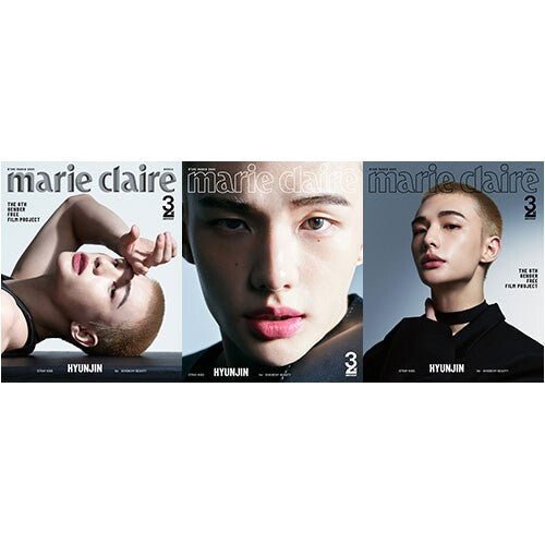 MARIE CLAIRE March 2025 STRAY KIDS Hyunjin – magazines (A (Grey) / / ) | HobiEgo