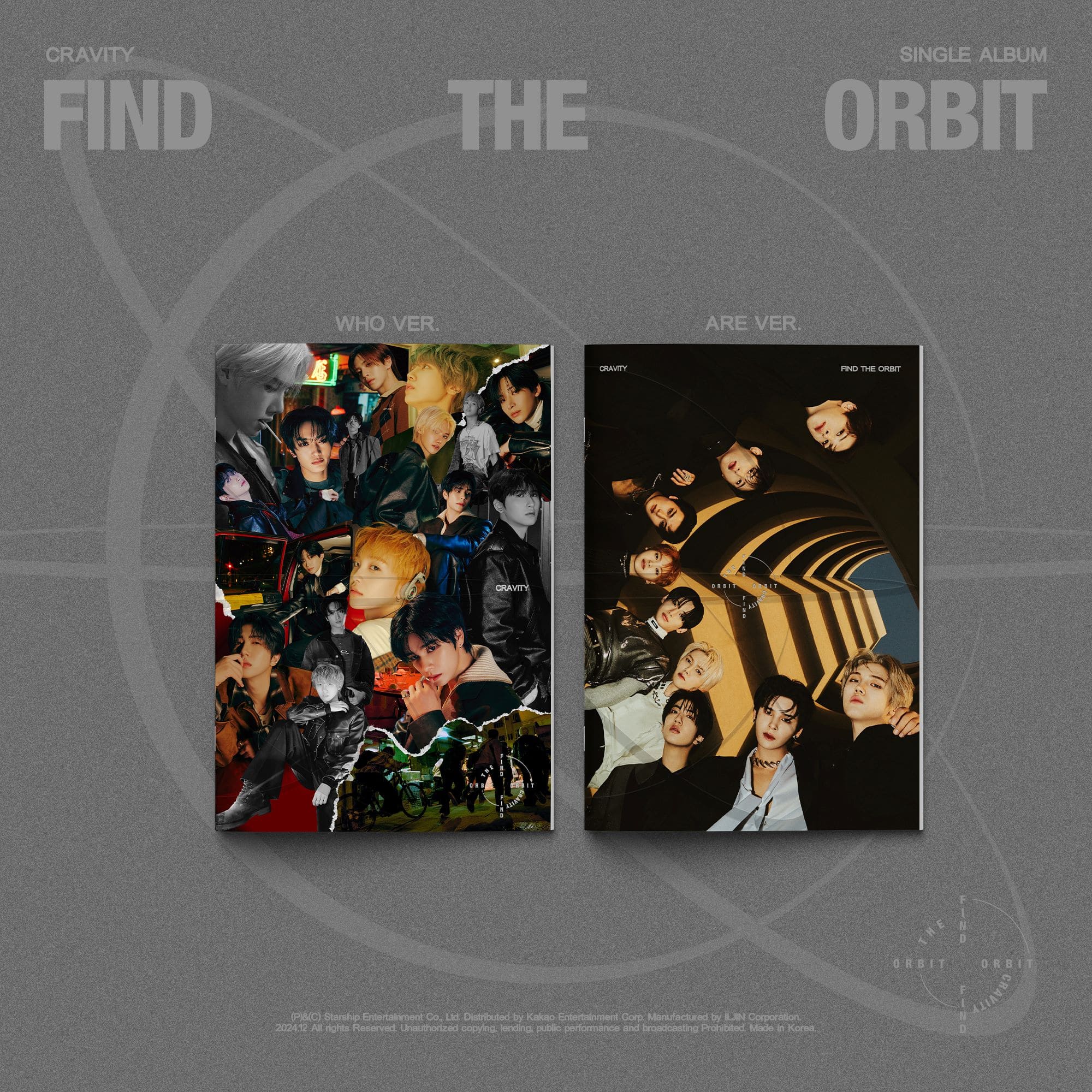 CRAVITY 1st Single Album FIND THE ORBIT