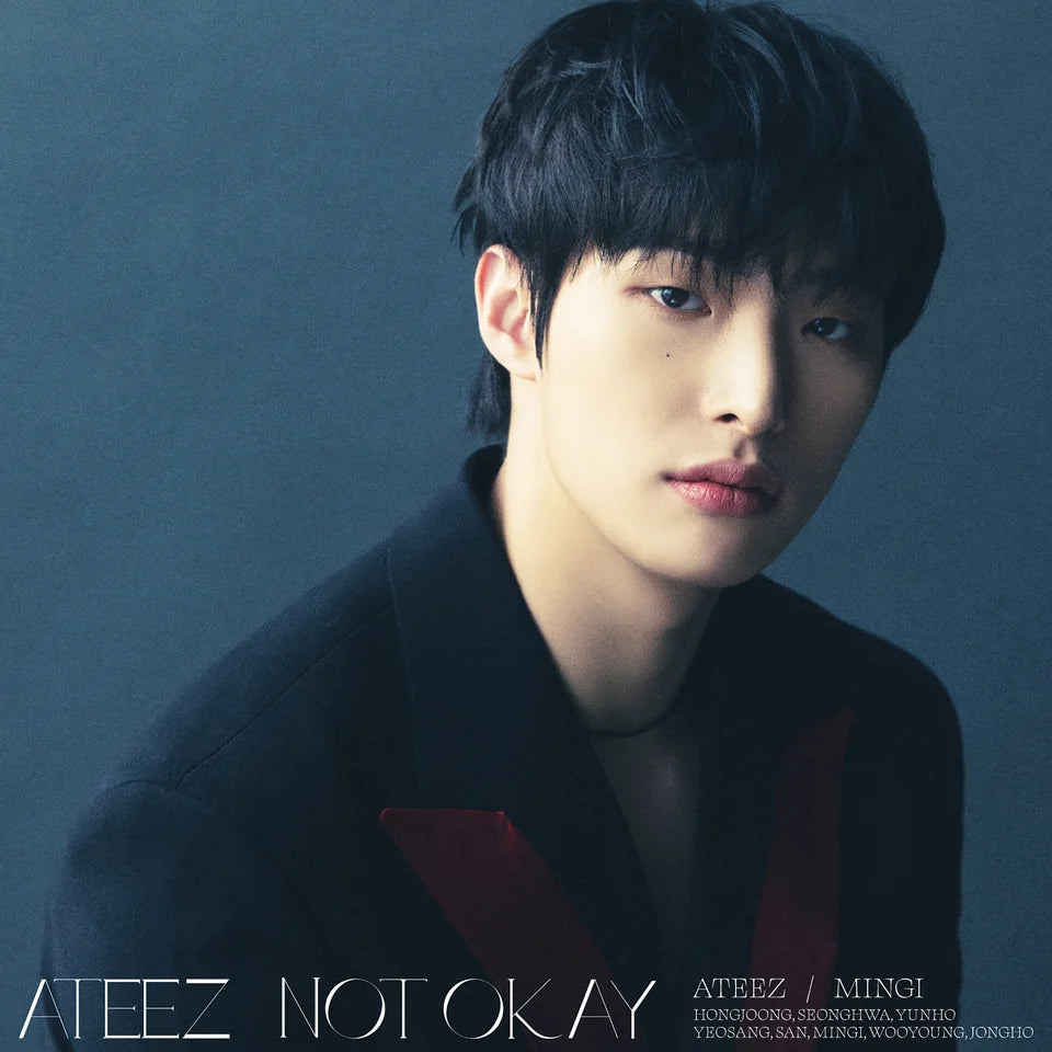 ATEEZ NOT OKAY Japanese Album Member Solo Edition + POB Photocard