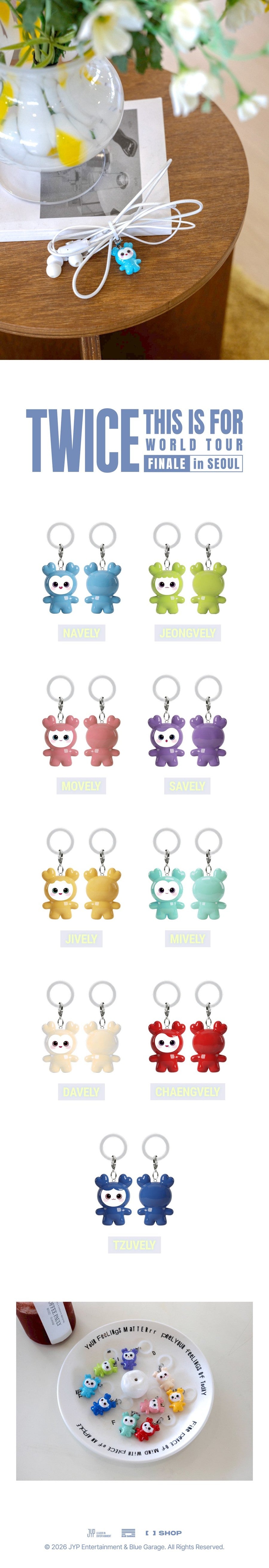 PRE-ORDER TWICE 2026 THIS IS FOR WORLD TOUR FINALE in SEOUL MD LOVELY SECRET MINI CHARM