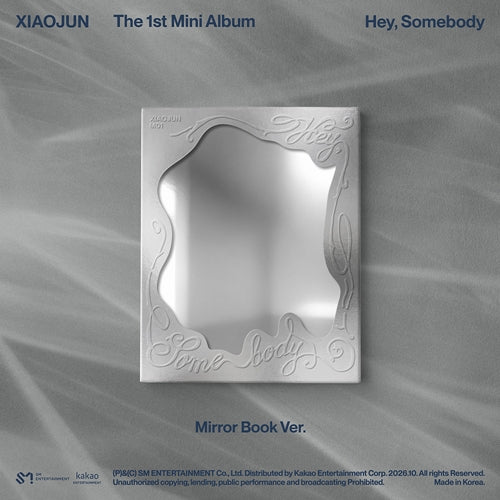 PRE-ORDER XIAOJUN (WayV) 1st Mini Album Hey, Somebody (Mirror Book Version)