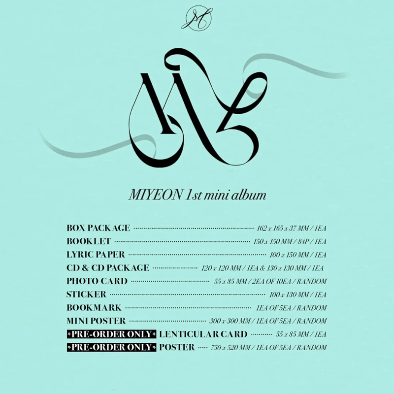 MIYEON ((G)I - DLE) – 1st Mini album MY – album ( / / ) | HobiEgo