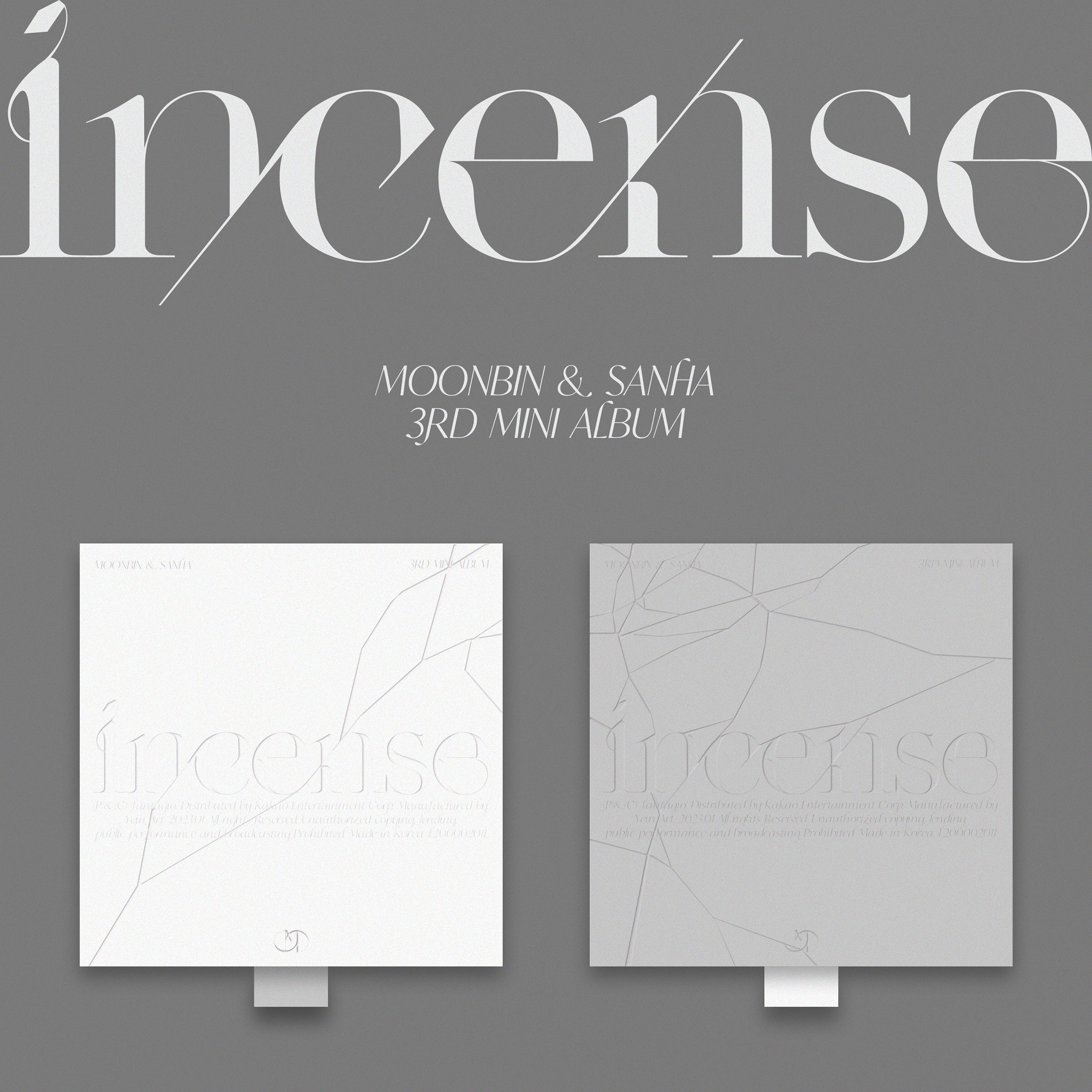 Moonbin&Sanha 3rd Mini Album INCENSE