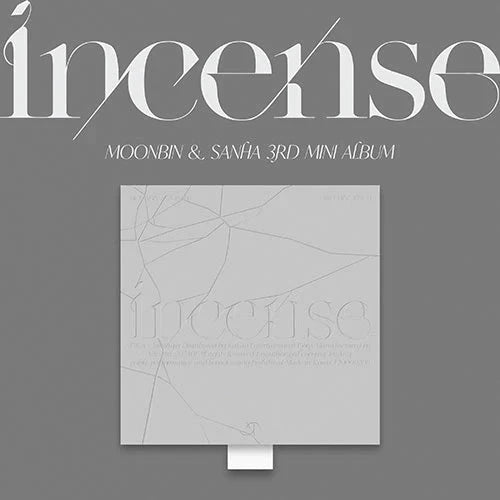 Moonbin&Sanha 3rd Mini Album INCENSE – album (Pure (GREY) / / ) | HobiEgo