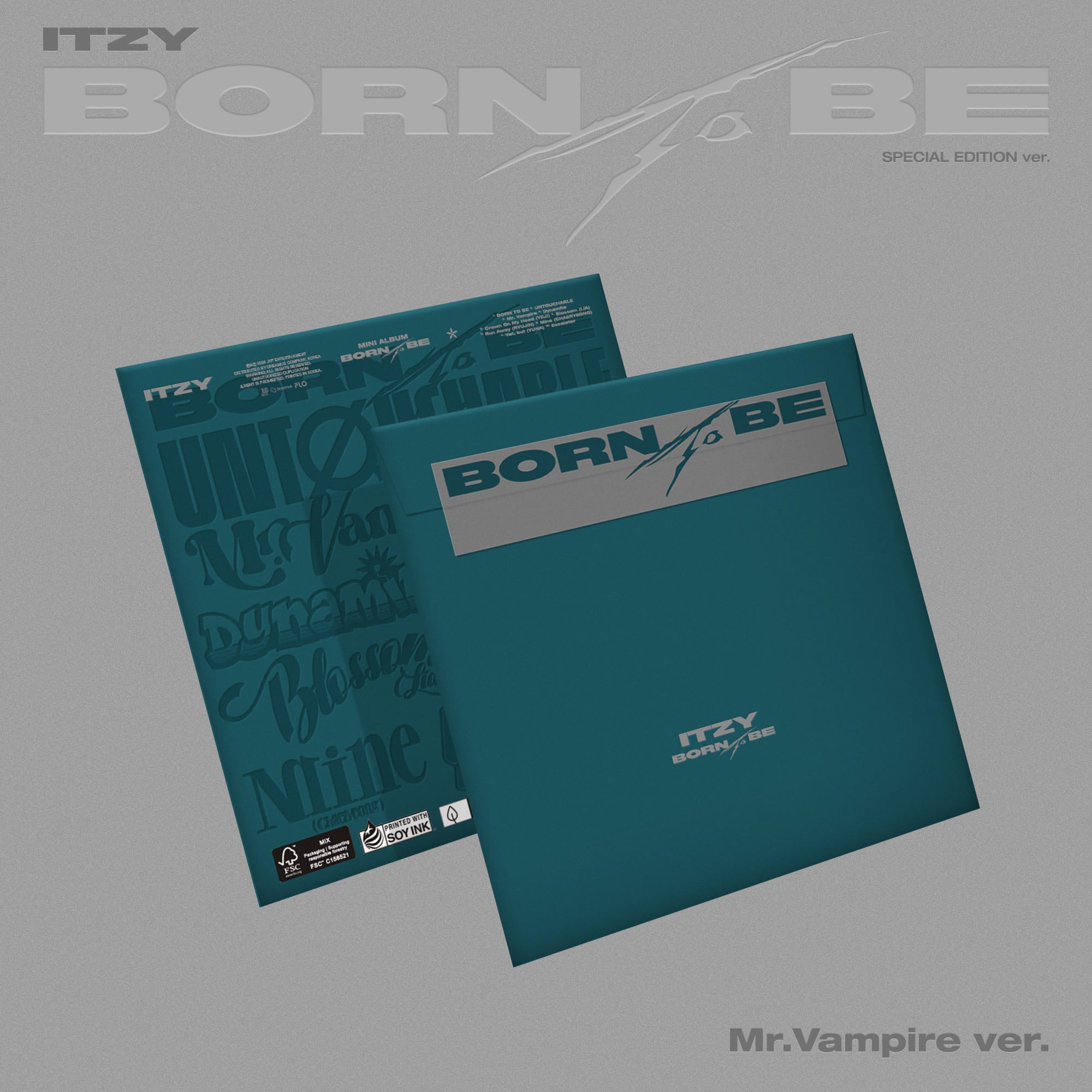 ITZY 2nd Full Album BORN TO BE (Mr. Vampire Version)