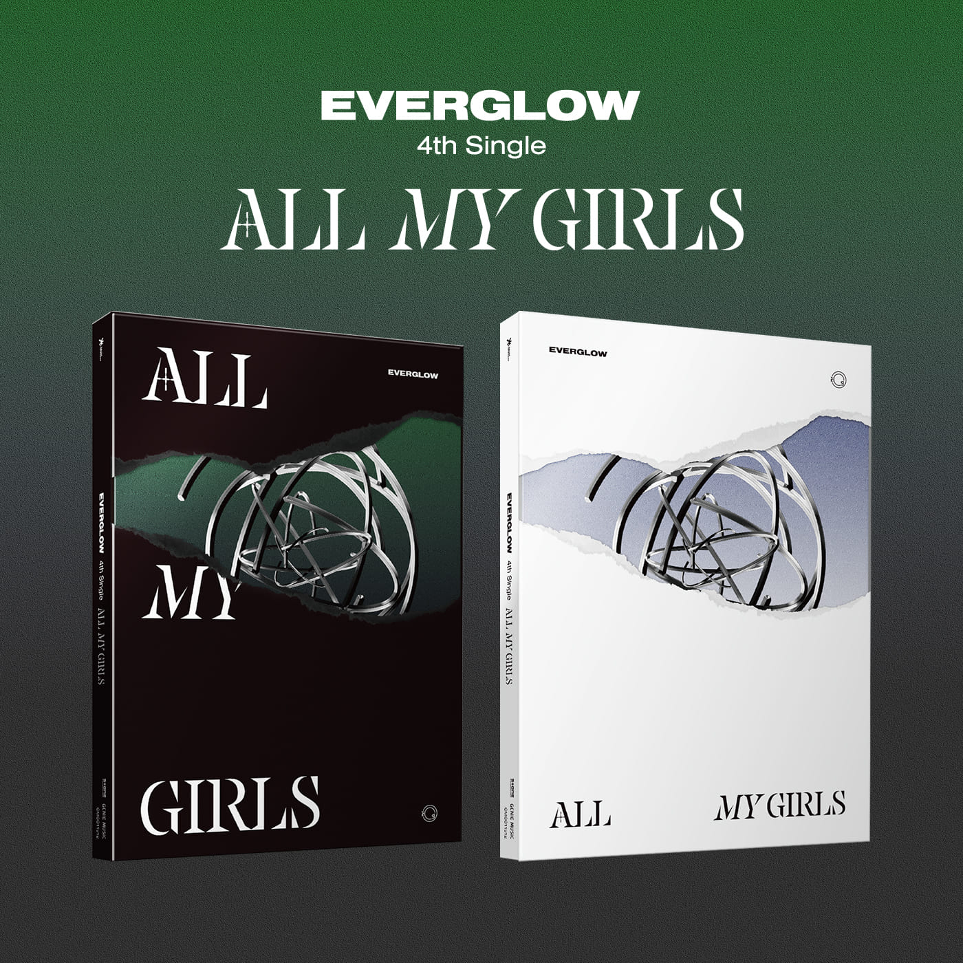 EVERGLOW 4th Single Album ALL MY GIRLS