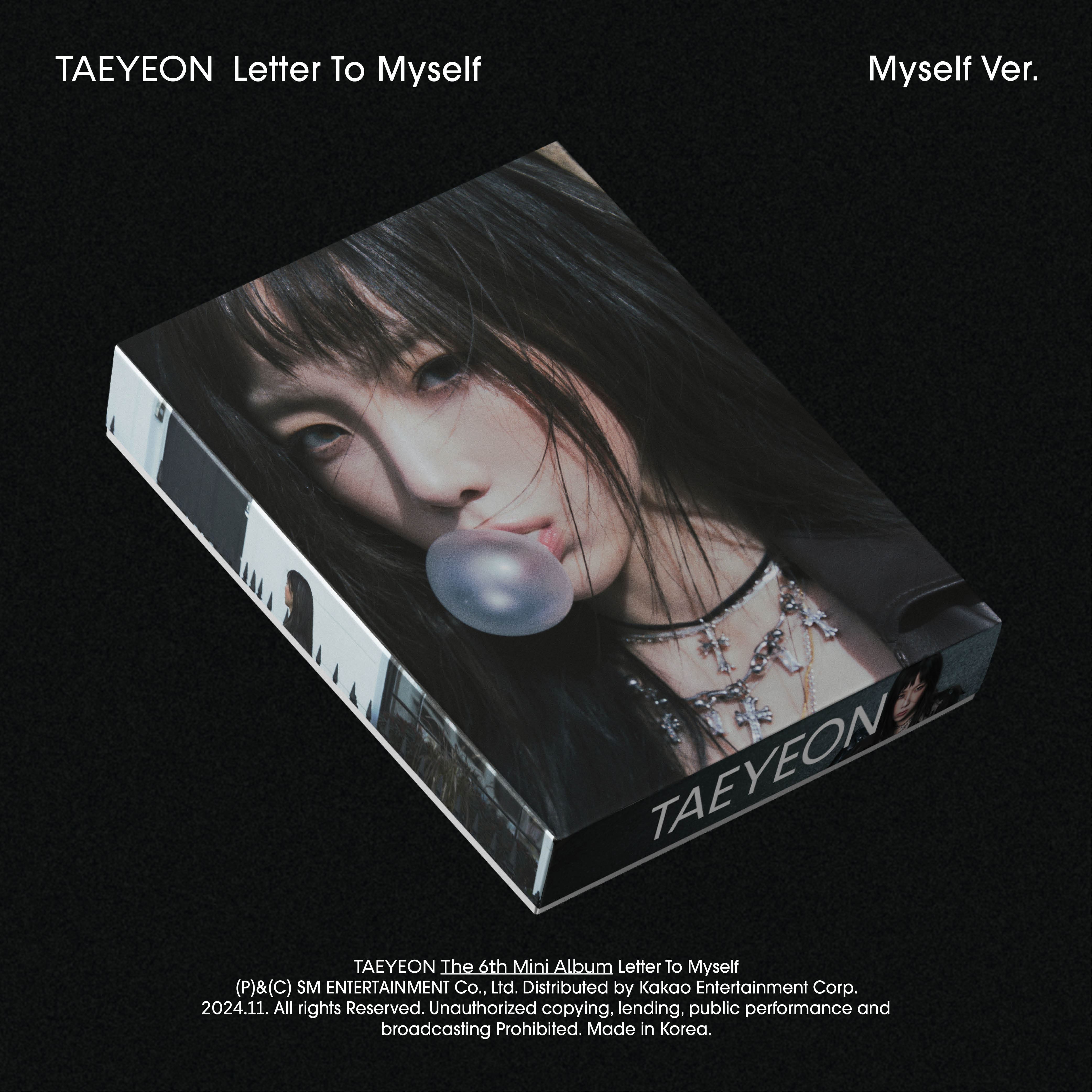 PRE-ORDER TAEYEON 6th Mini Album Letter To Myself (Myself Version)