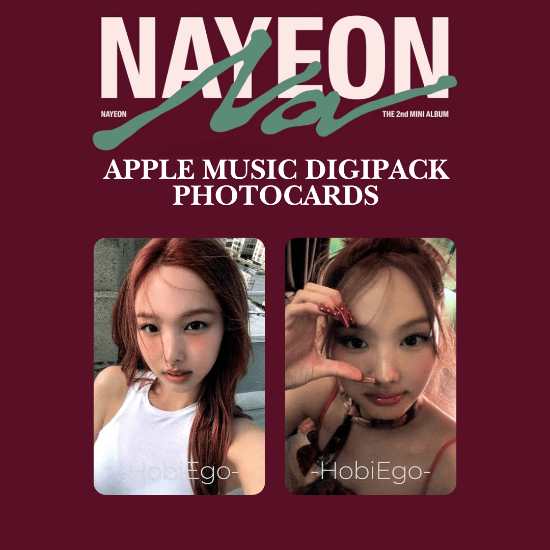 NAYEON (TWICE) 2nd Mini Album NA Apple Music Digipack Photocards – Photocards (A / / ) | HobiEgo