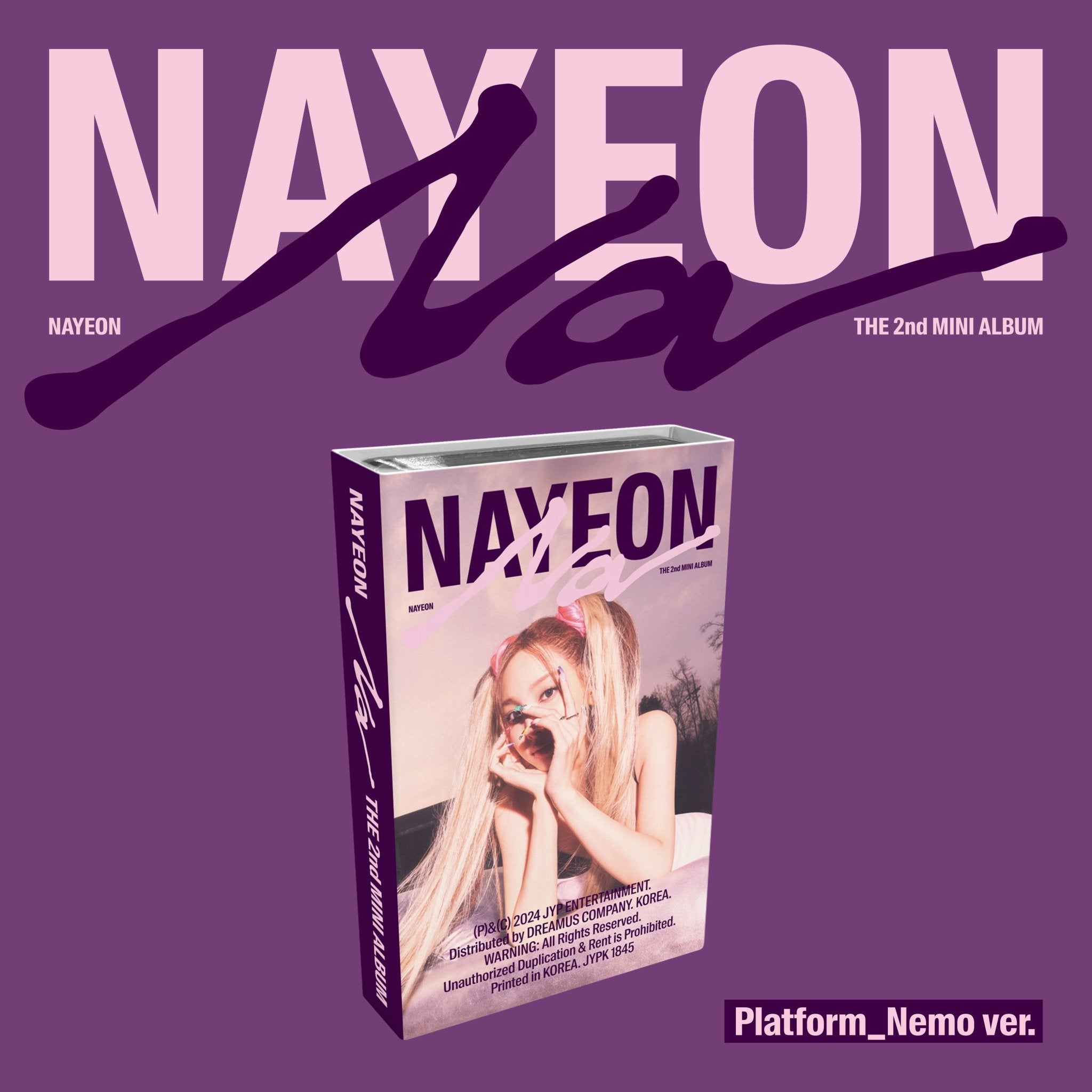 NAYEON (TWICE) 2nd Mini Album NA (Platform_Nemo Version) – album ( / / ) | HobiEgo