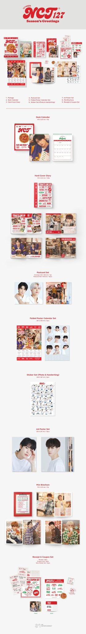 NCT 127 2022 Season's Greetings – Season's Greetings ( / / ) | HobiEgo