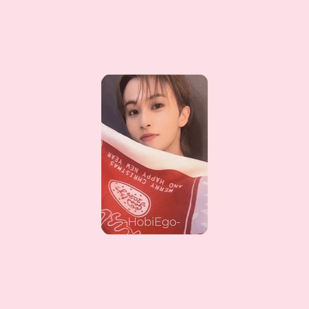 NCT 127 2024 Pink Christmas Photocard s Johnny 1 – HobiEgo