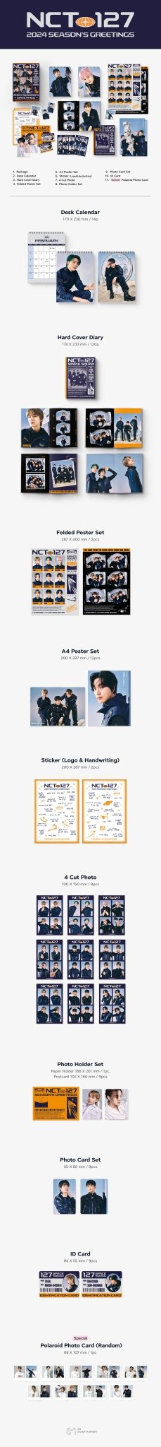 NCT 127 2024 Season's Greetings – Season's Greetings ( / / ) | HobiEgo