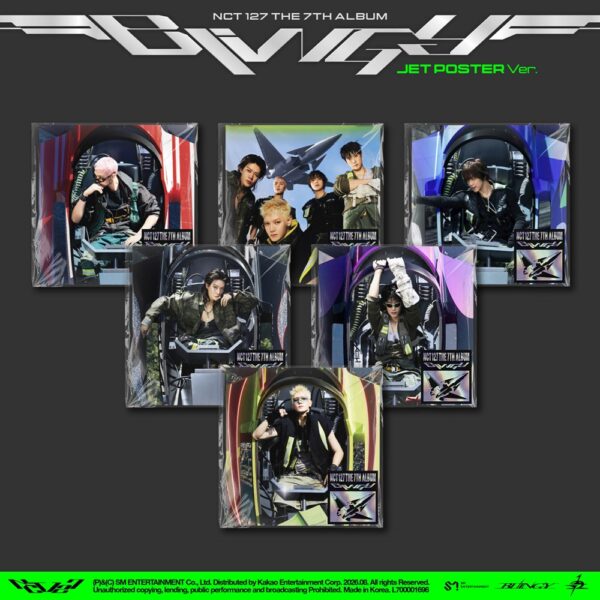 NCT 127 the 7th Album BLINGY (JET Poster Version)