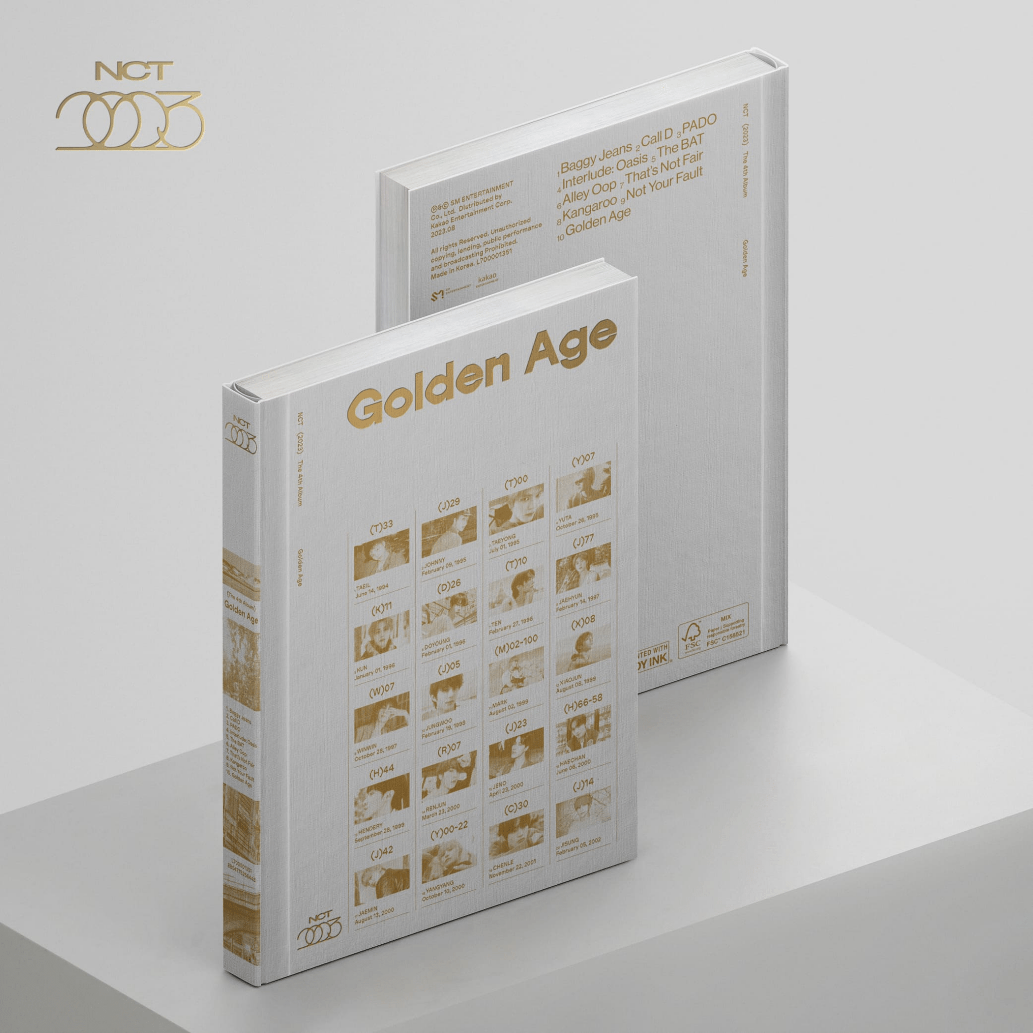 NCT 4th Album Golden Age (Archiving Version) – album ( / / ) | HobiEgo