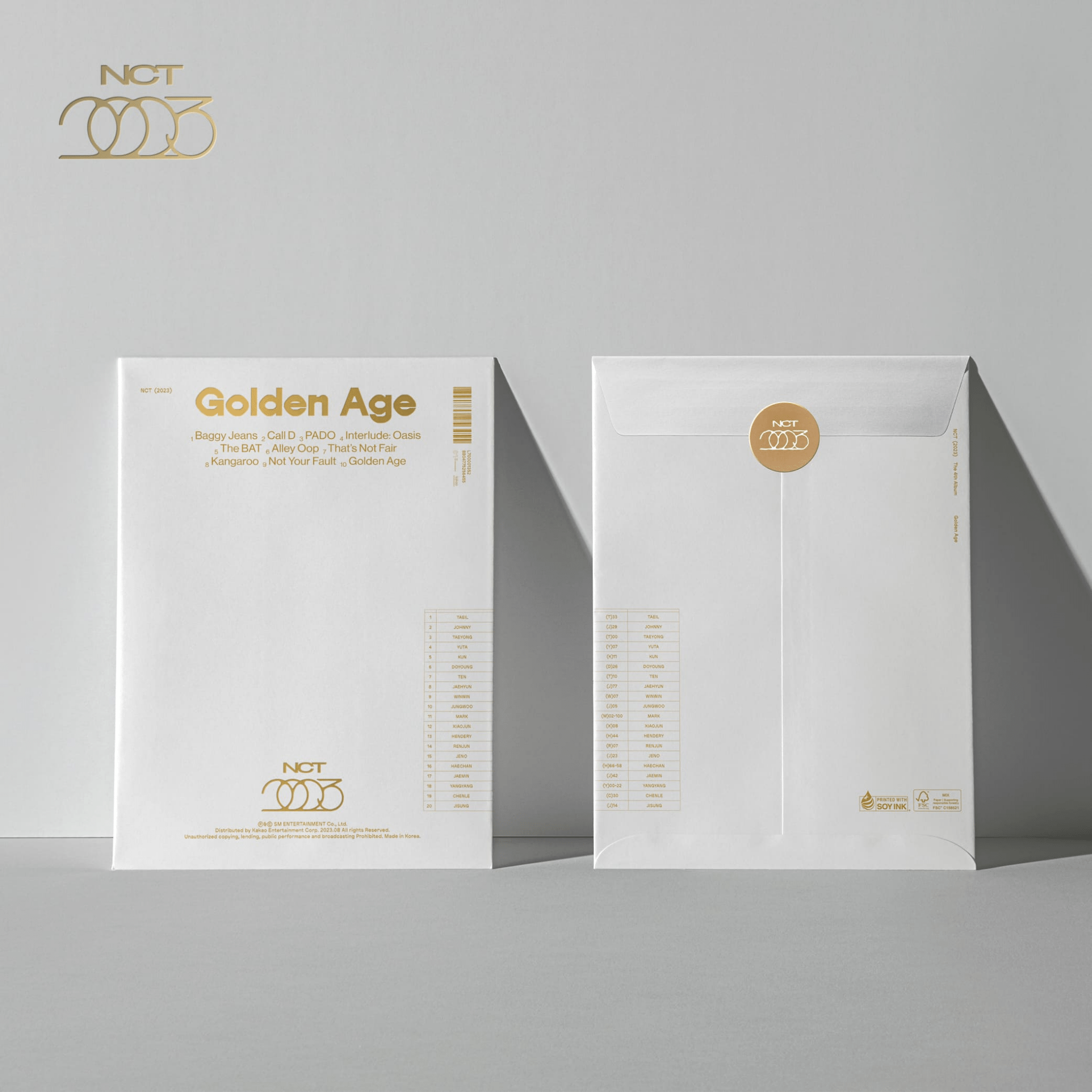 NCT 4th Album Golden Age (Collecting Version) – album (Taeyong / / ) | HobiEgo
