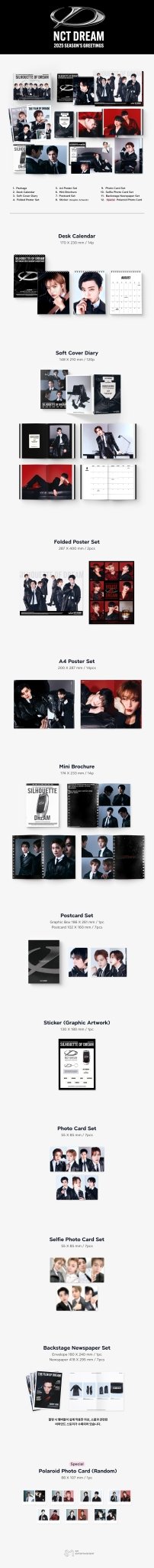 NCT DREAM 2025 Season's Greetings – Season's Greetings ( / / ) | HobiEgo
