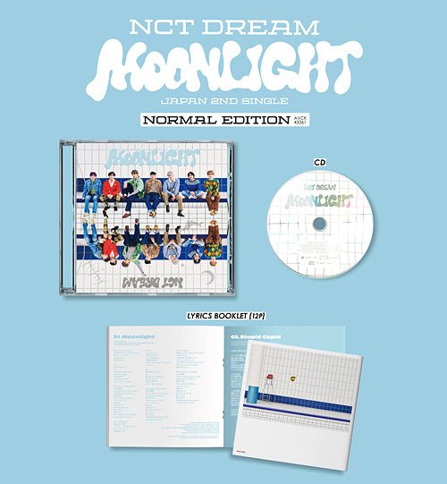NCT DREAM 2nd Japanese Single Moonlight (Regular Edition) – album ( / / ) | HobiEgo