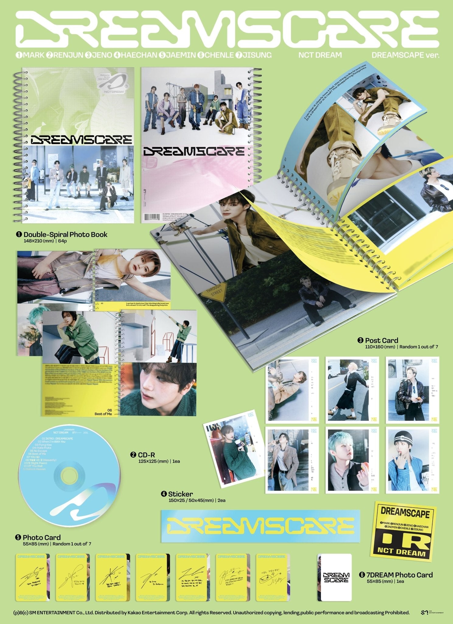 NCT DREAM 4th Album DREAMSCAPE (DREAMSCAPE Version) – album ( / / ) | HobiEgo