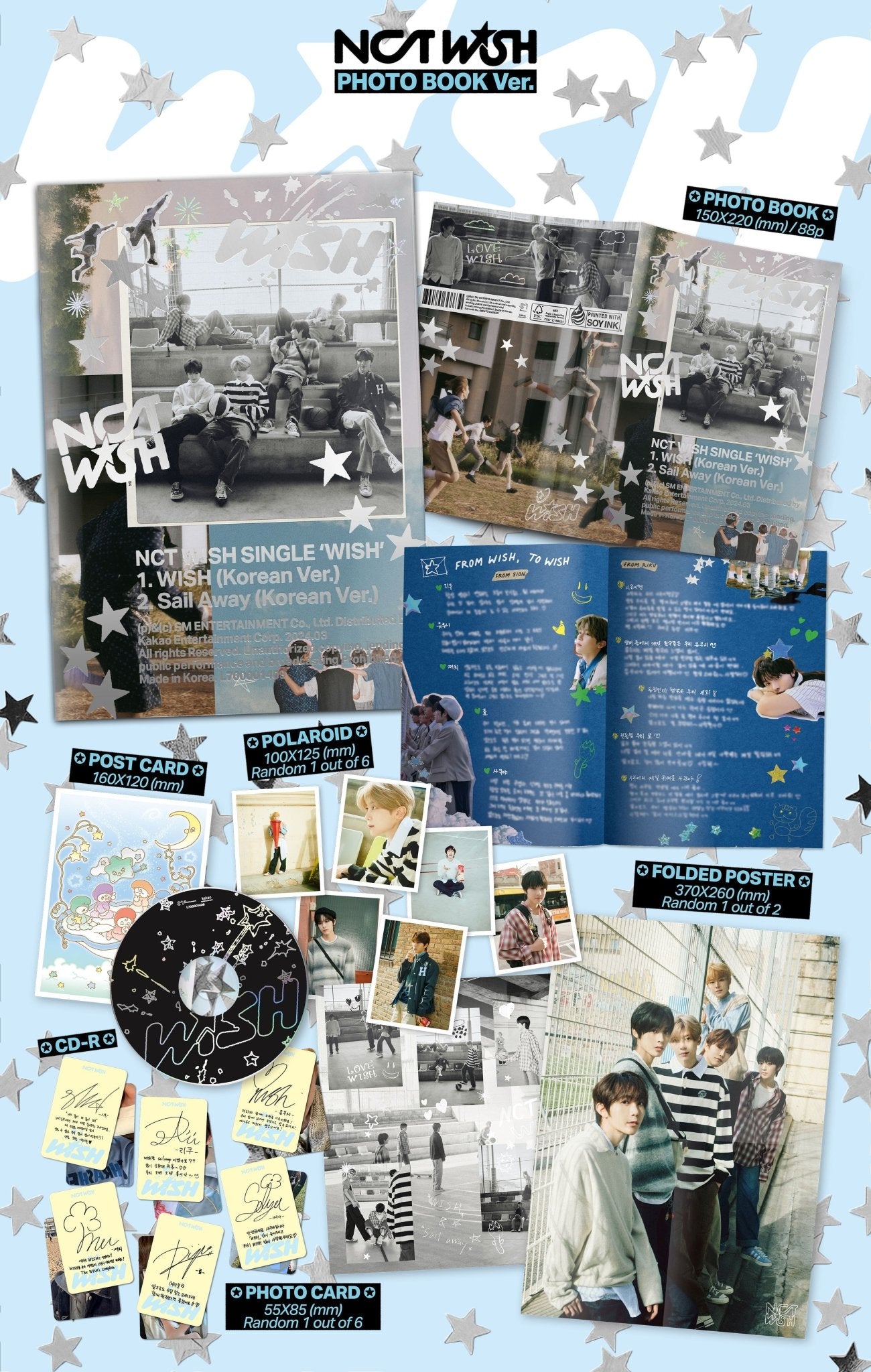 NCT WISH Debut Single WISH – album ( / / ) | HobiEgo