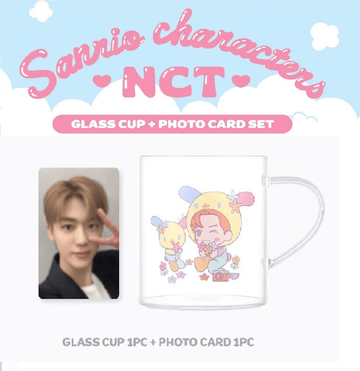 NCT X SANRIO Glass Cup – Cup (Taeyong / / ) | HobiEgo
