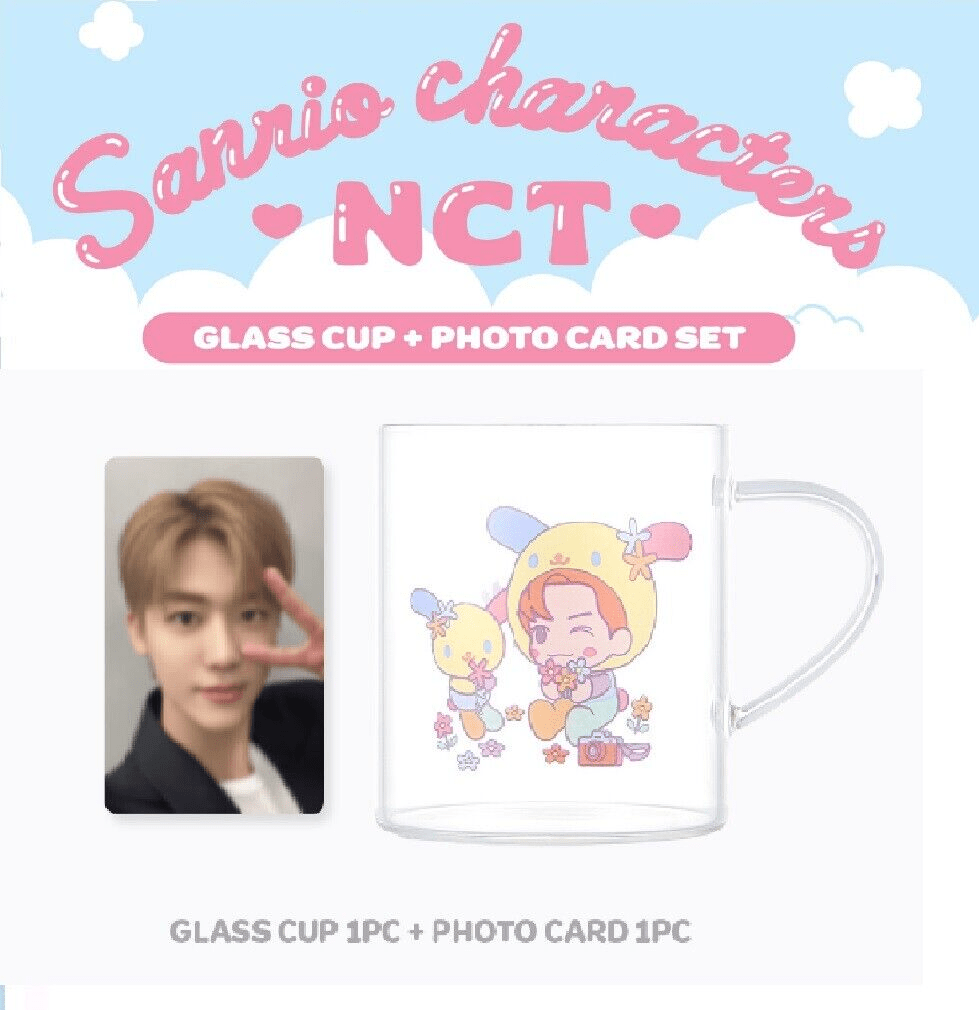 NCT X SANRIO Glass Cup – Cup (Taeyong / / ) | HobiEgo