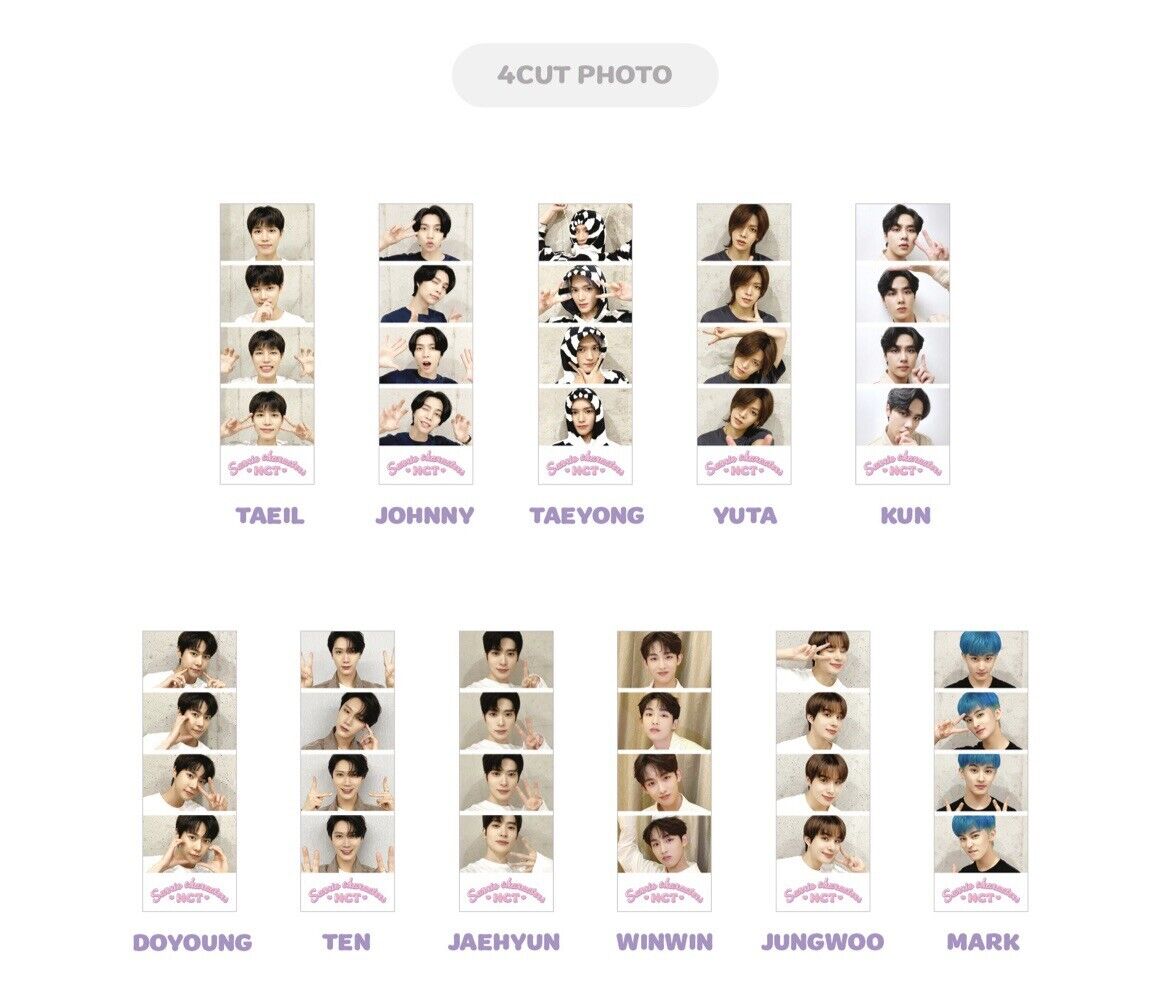 NCT x SANRIO Photo Collect Book 4Cut – Photo Book (Taeyong / / ) | HobiEgo